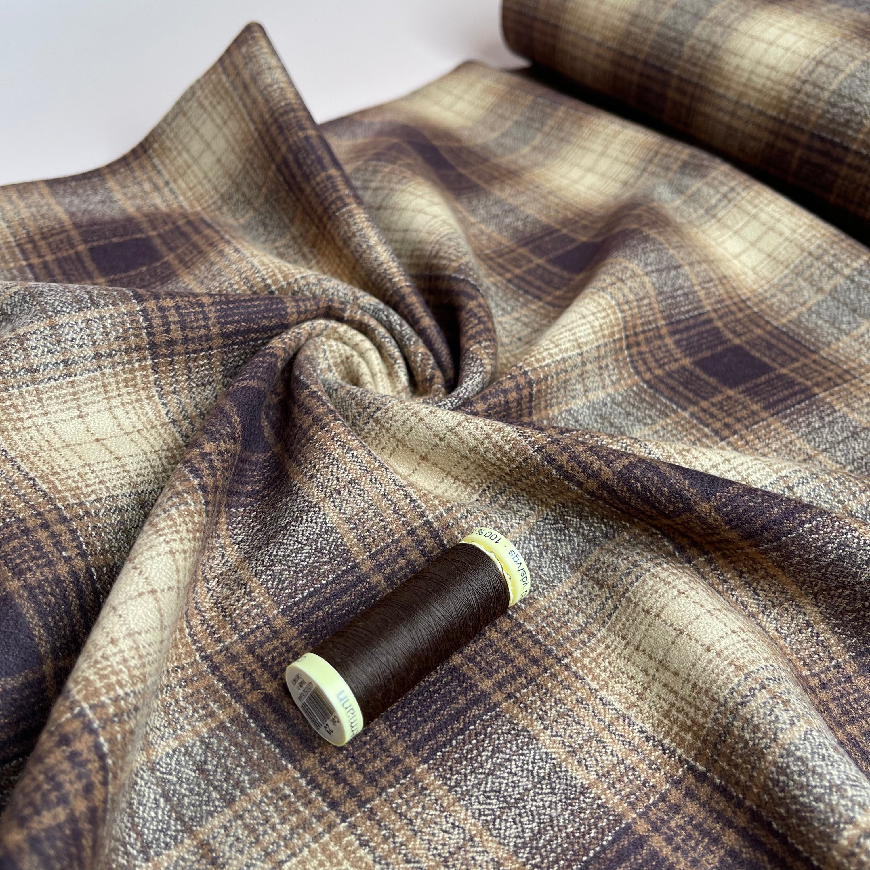 Espresso Mammoth Cotton Flannel