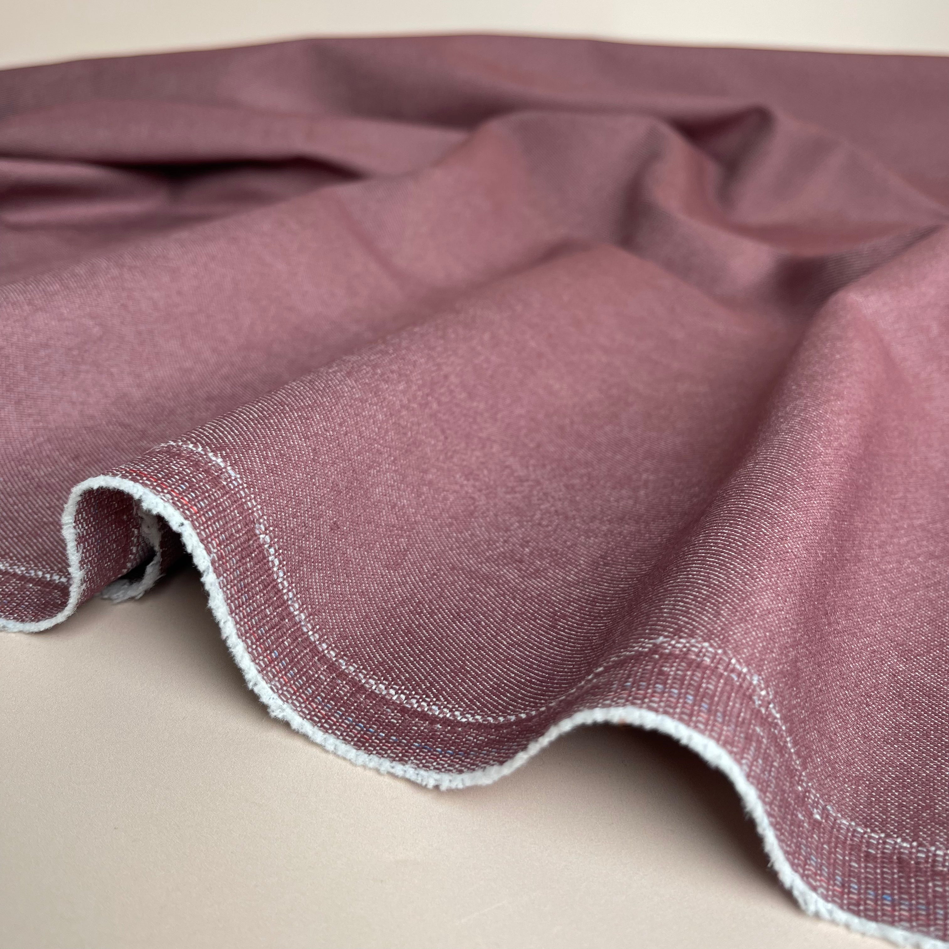 Vintage Stretch Denim in Mauve
