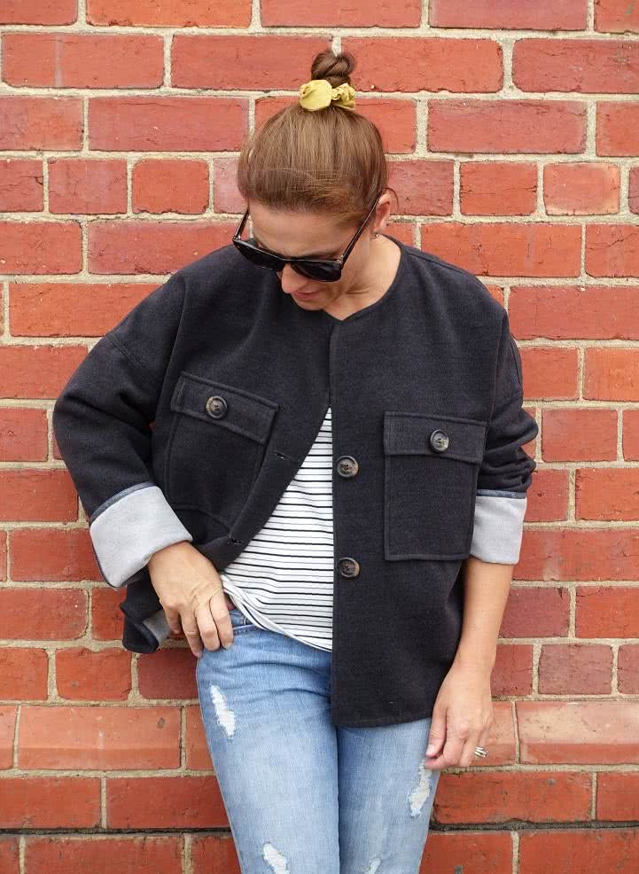 Style ARC - Adelaide Woven Jacket (Sizes 4-16)  Sewing Pattern