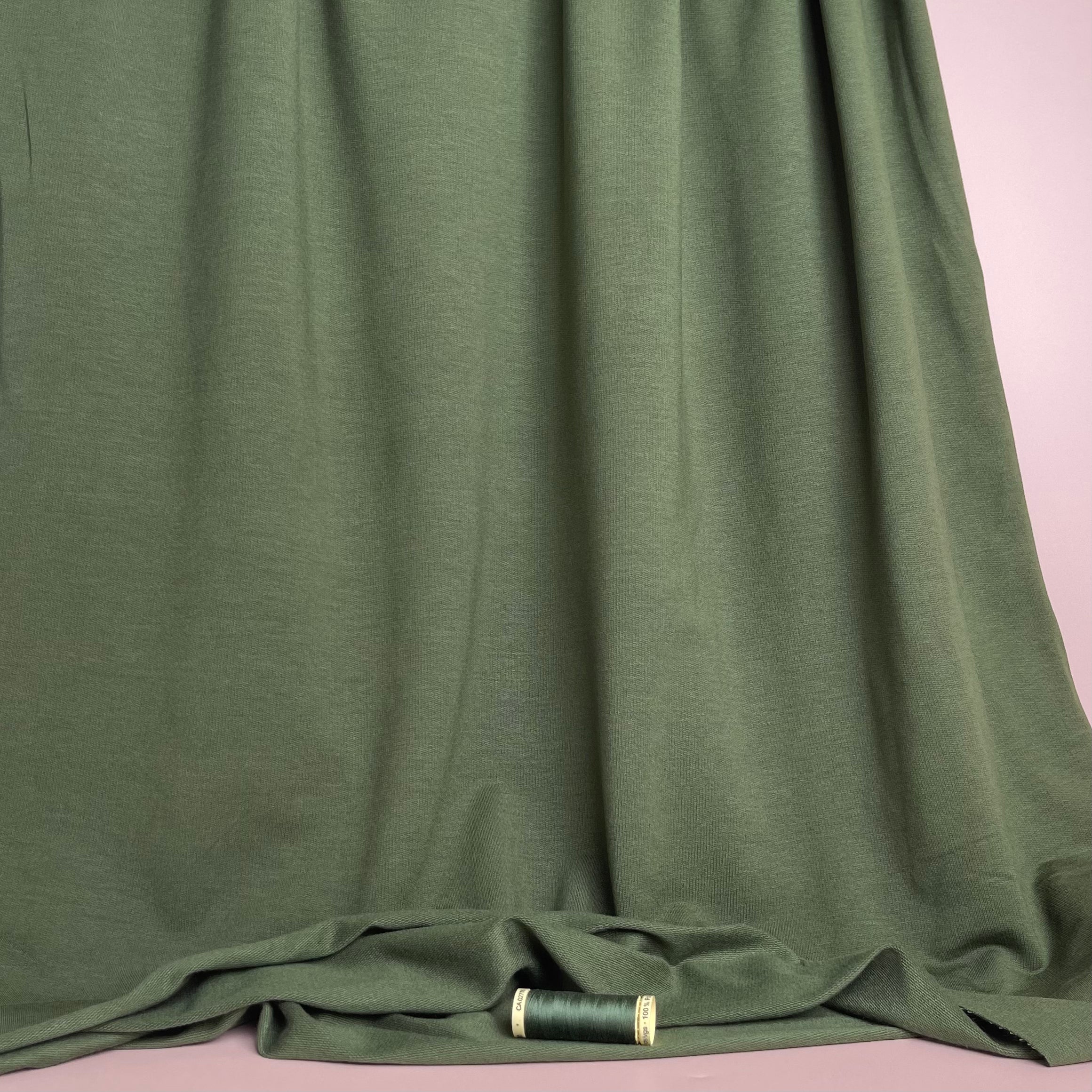 Splendour Modal French Terry in Green