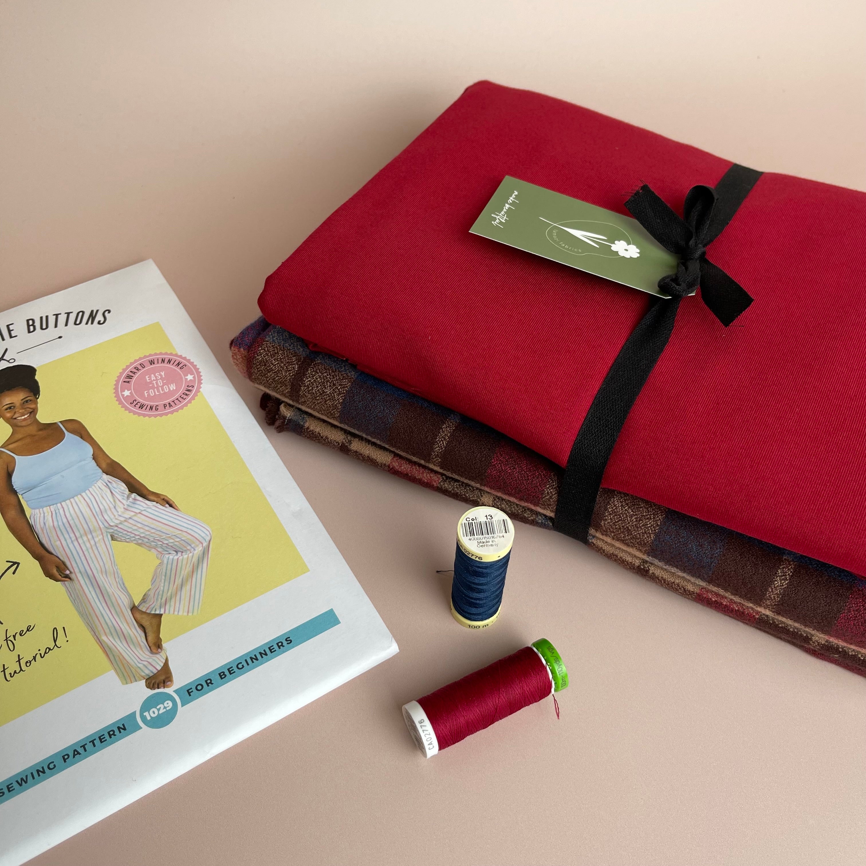 Limited Edition - Luxury Pyjama Kit with Americana Cotton Flannel