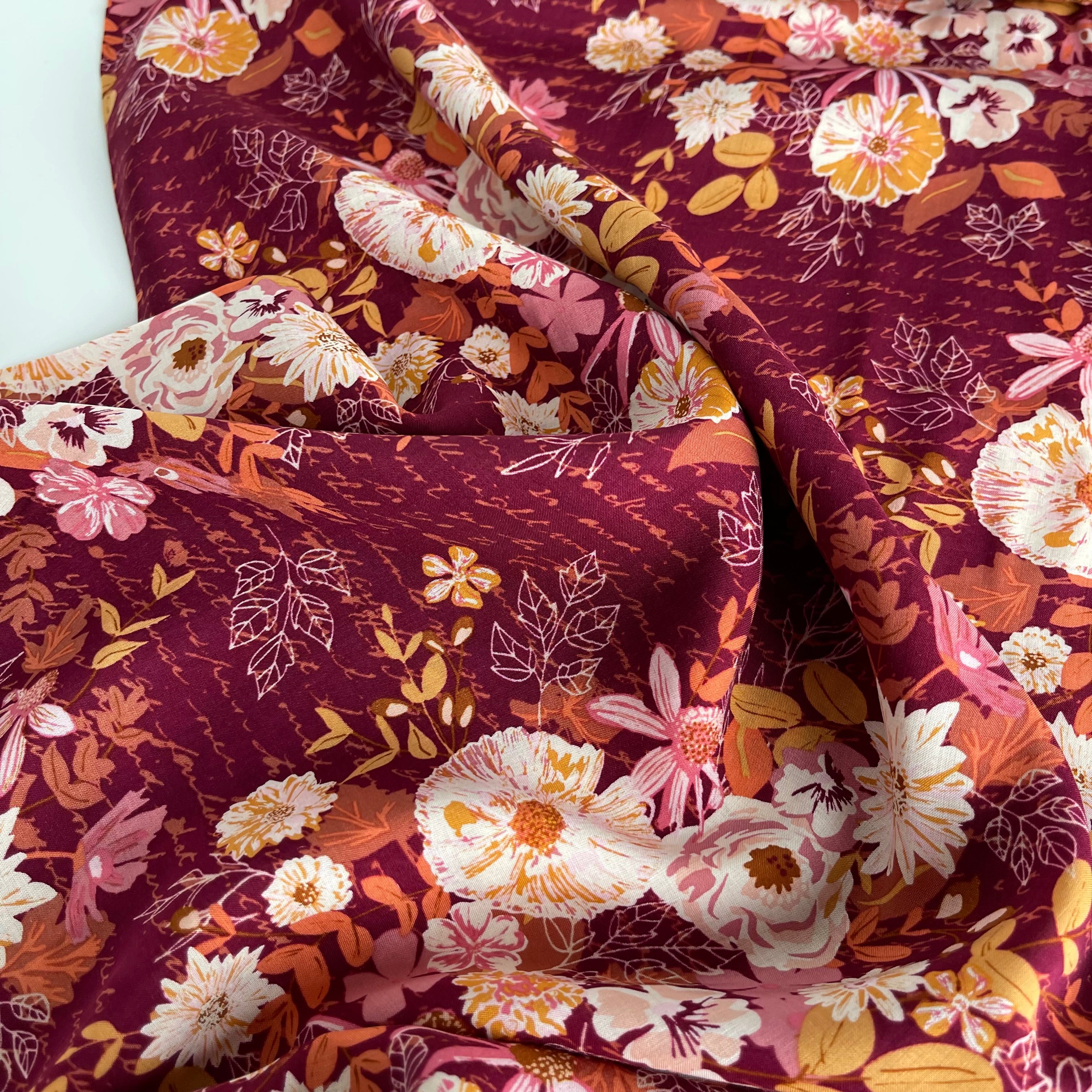 Art Gallery Fabrics - Romance Novel Picaresque Rayon Fabric