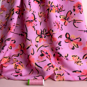 Pink Flowers with TENCEL™ Lyocell Fibres