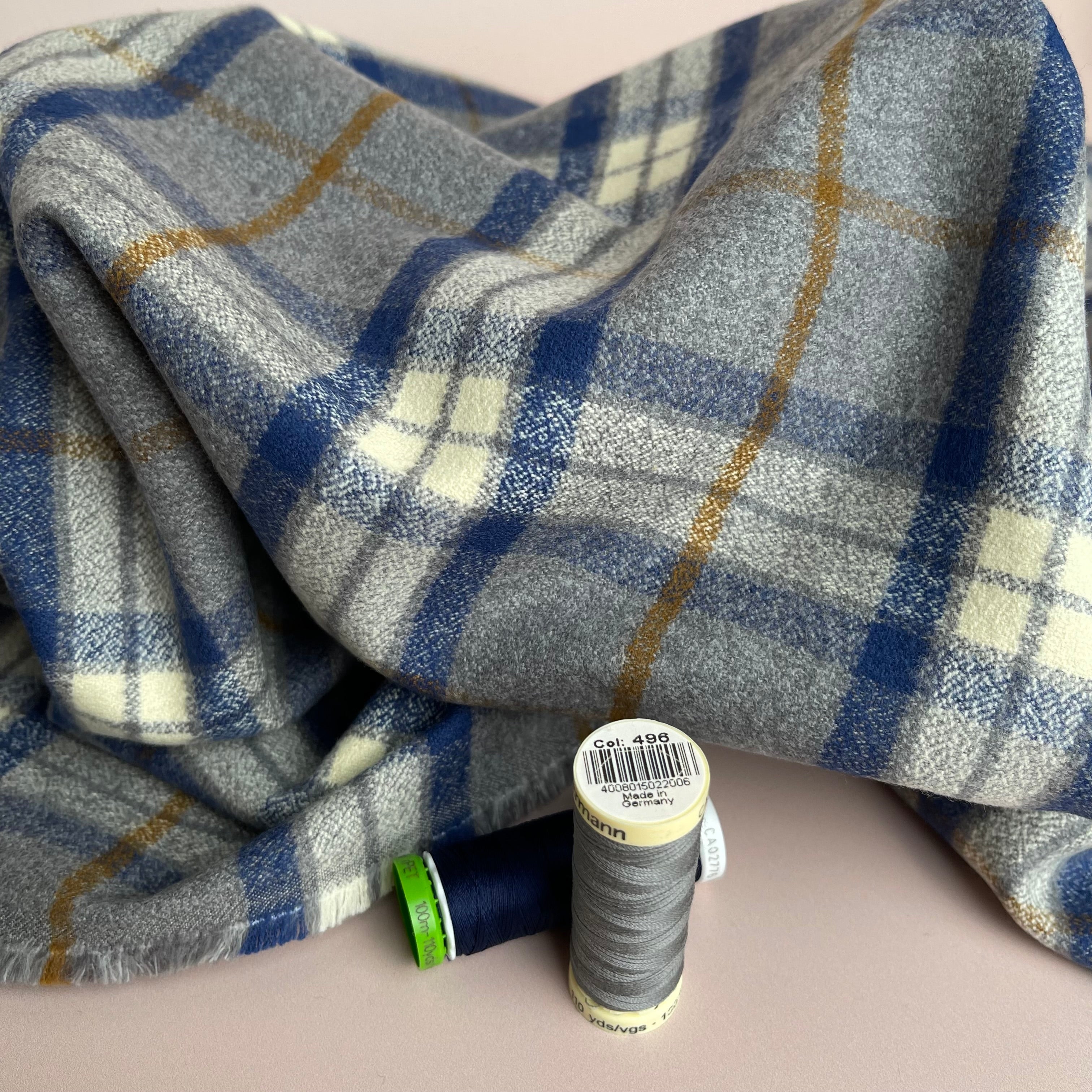 Steel Mammoth Cotton Flannel