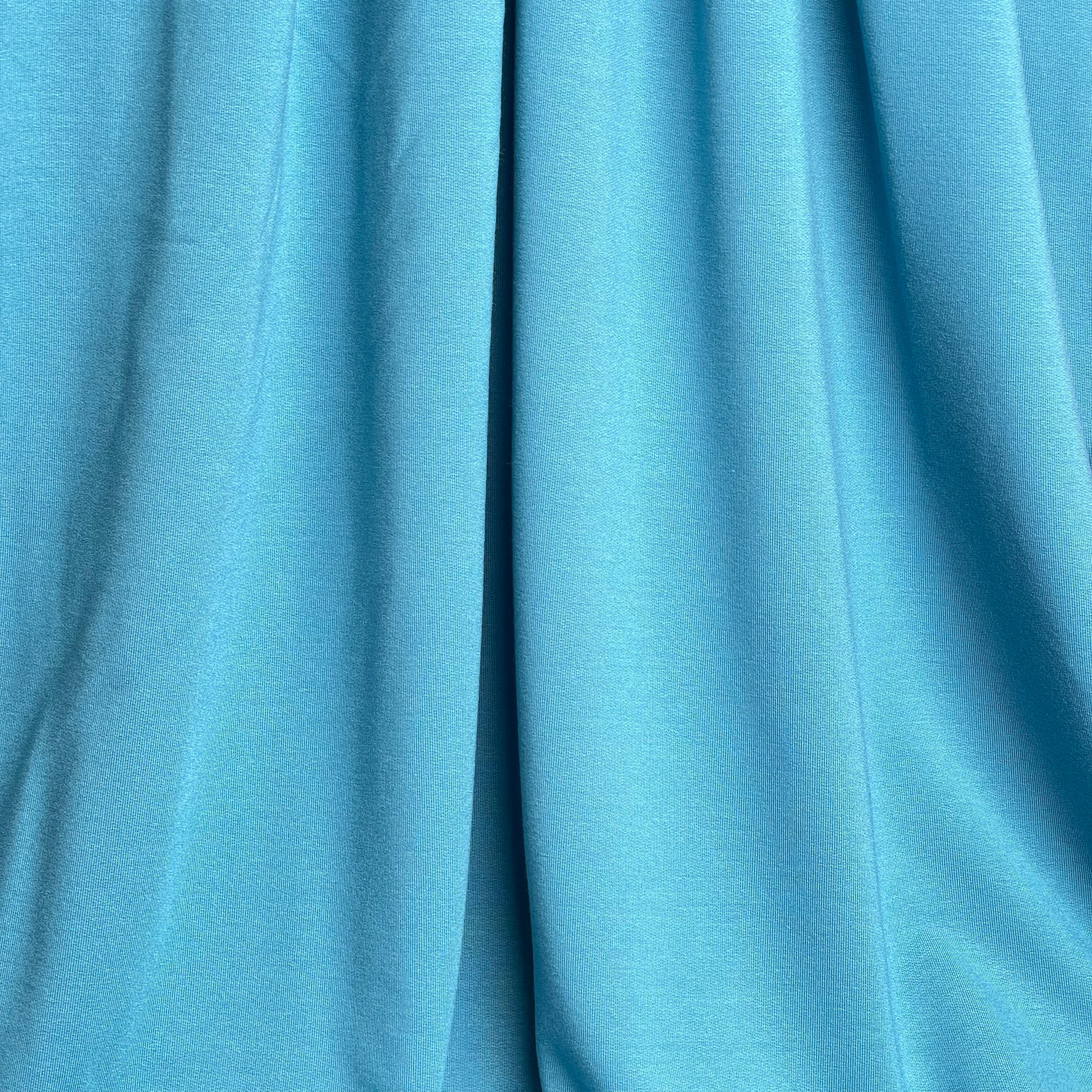 Splendour Modal French Terry in Freshwater Blue