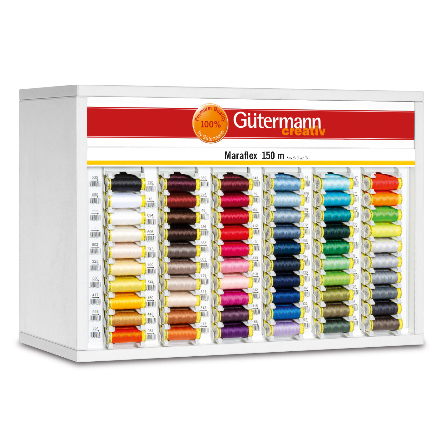 Add a matching Gutermann MARAFLEX Elastic Sewing Thread (for fabrics with stretch)
