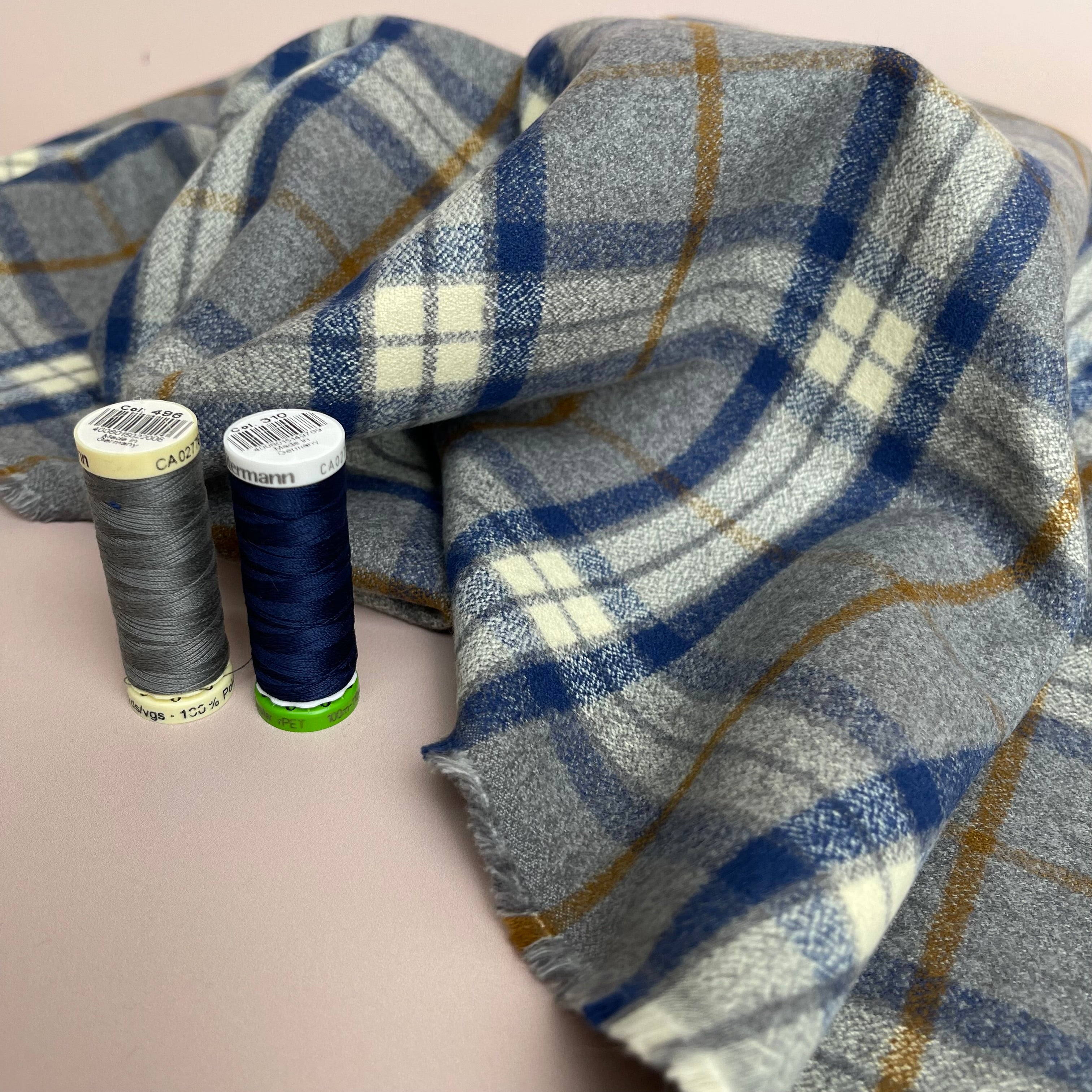 Steel Mammoth Cotton Flannel