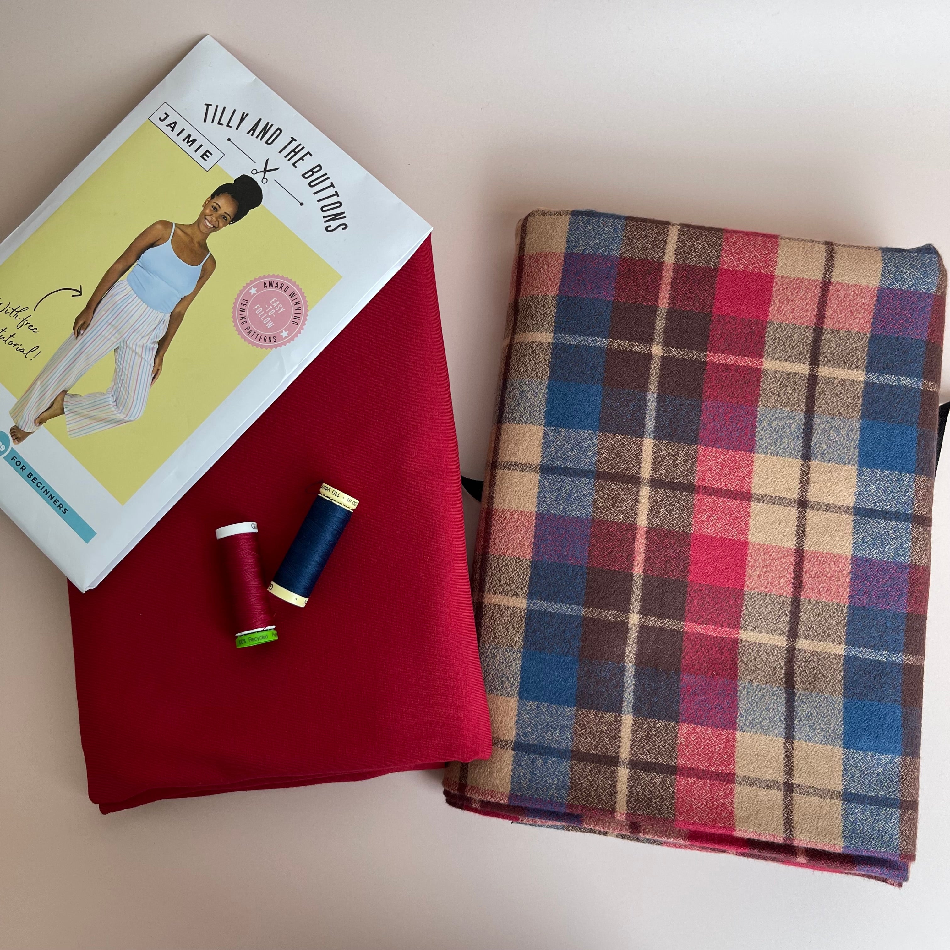 Limited Edition - Luxury Pyjama Kit with Americana Cotton Flannel