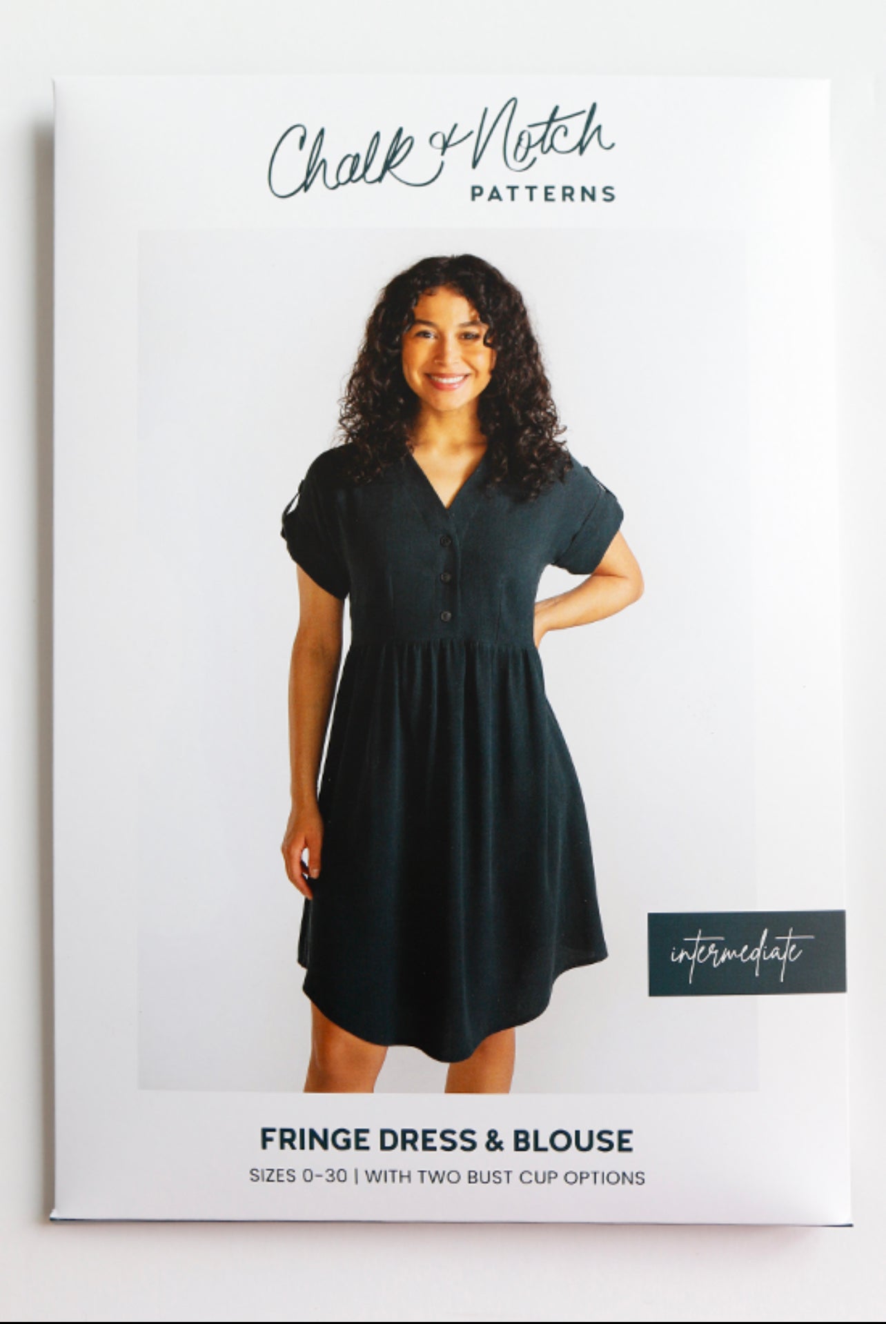 Chalk and Notch - Fringe Dress Sewing Pattern