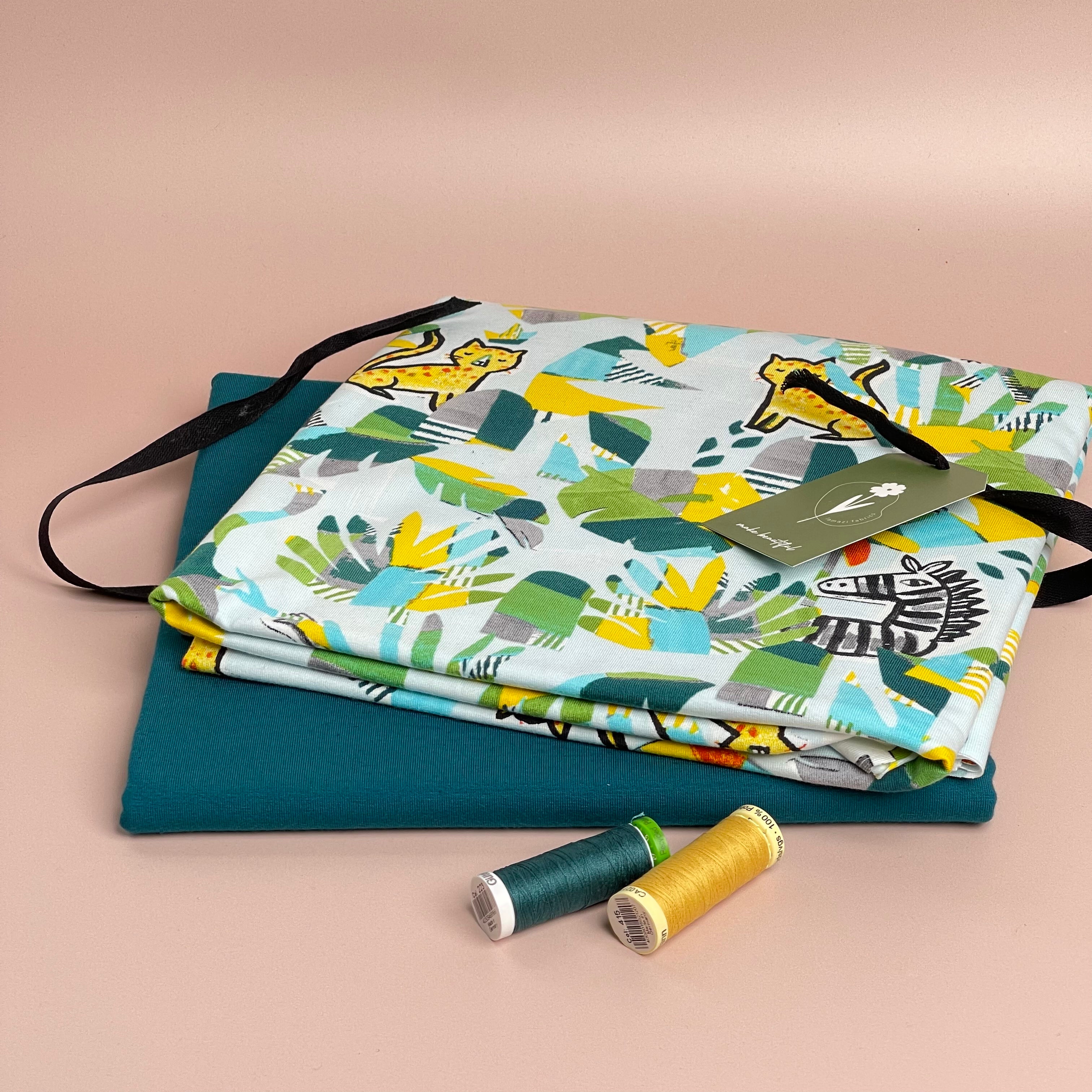 Colour Bundles - Jungle Organic Cotton Jersey Fabrics