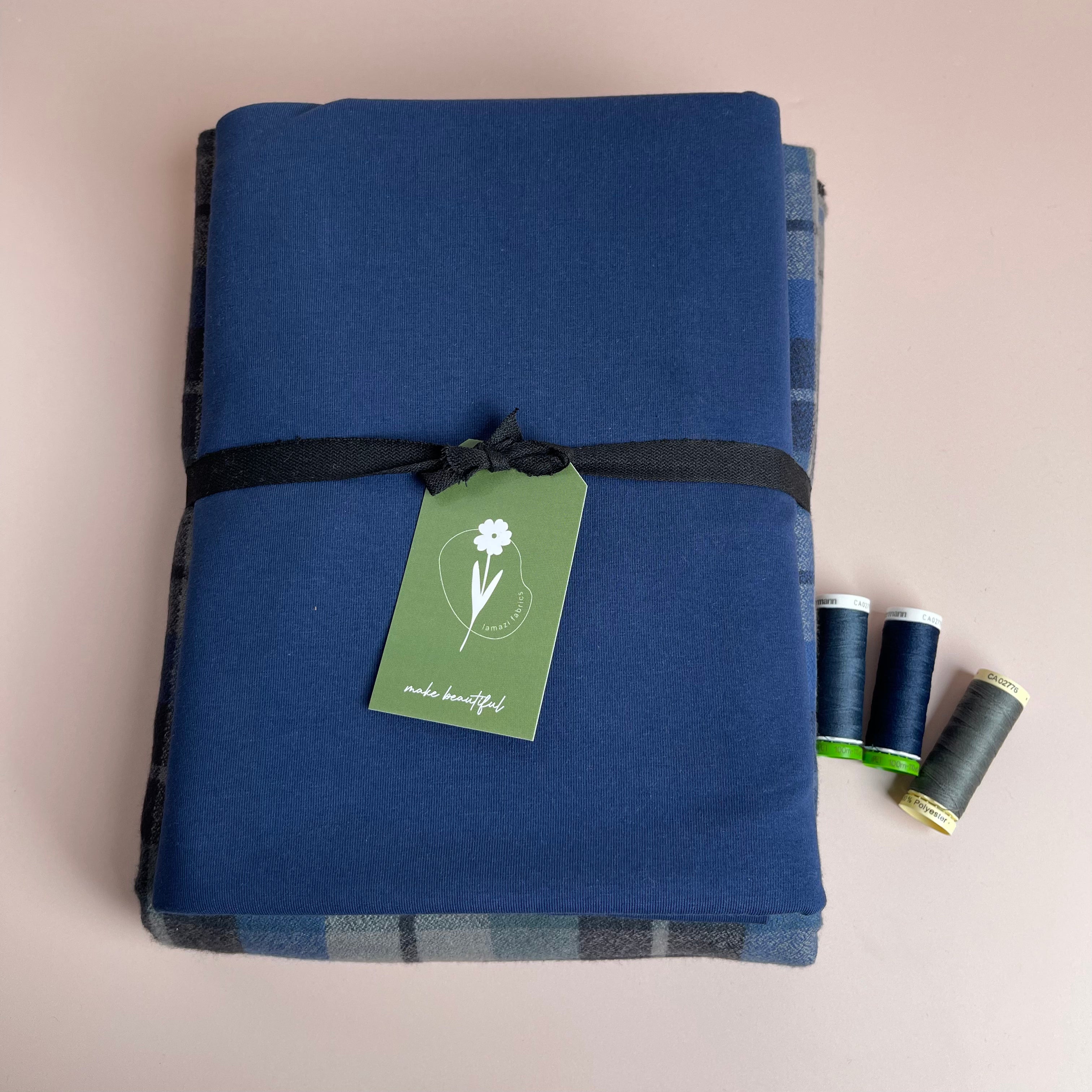 Limited Edition - Luxury Pyjama Kit with Shadow Cotton Flannel