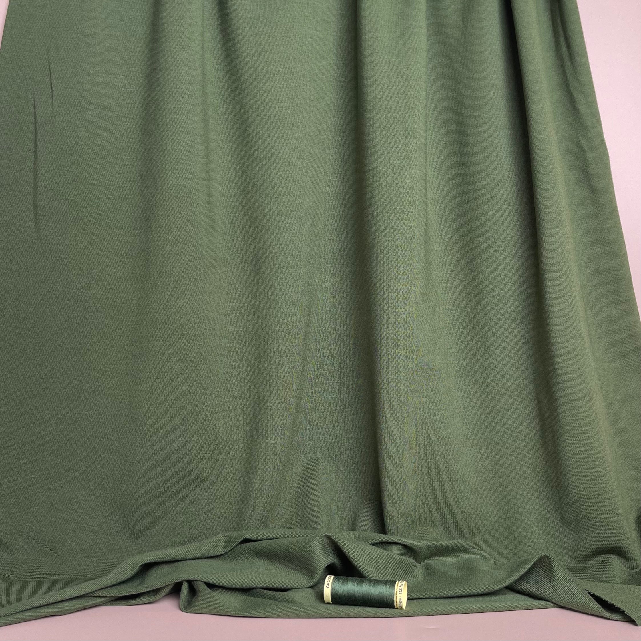 Splendour Modal French Terry in Green
