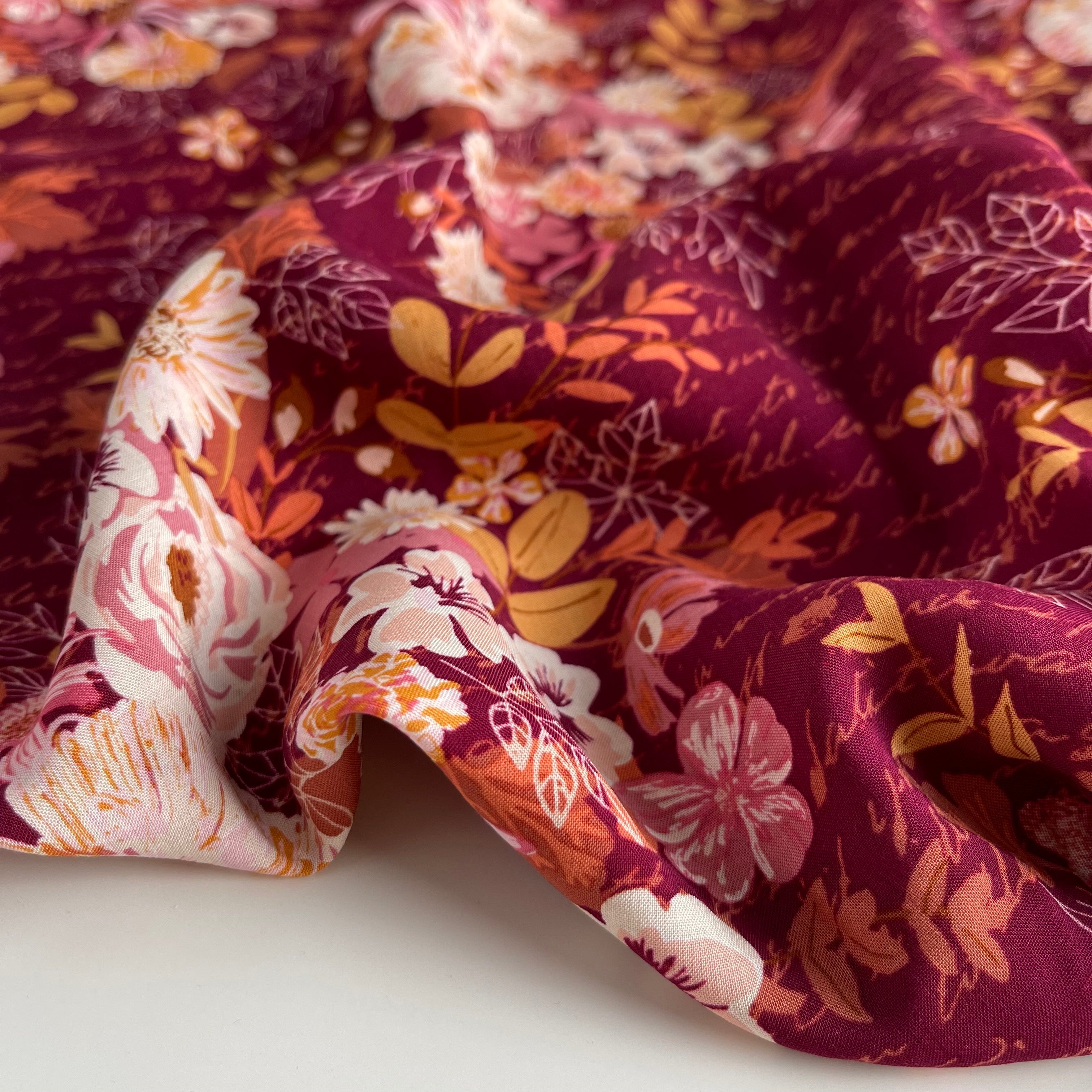 Art Gallery Fabrics - Romance Novel Picaresque Rayon Fabric