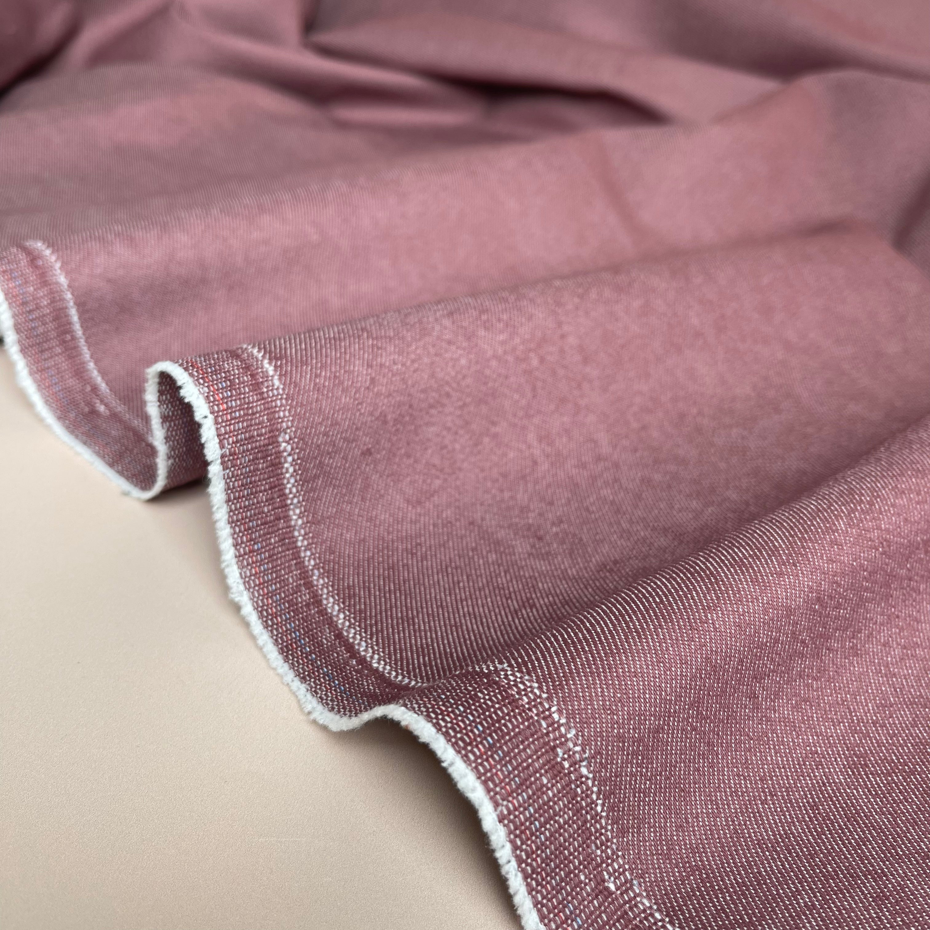 Vintage Stretch Denim in Mauve