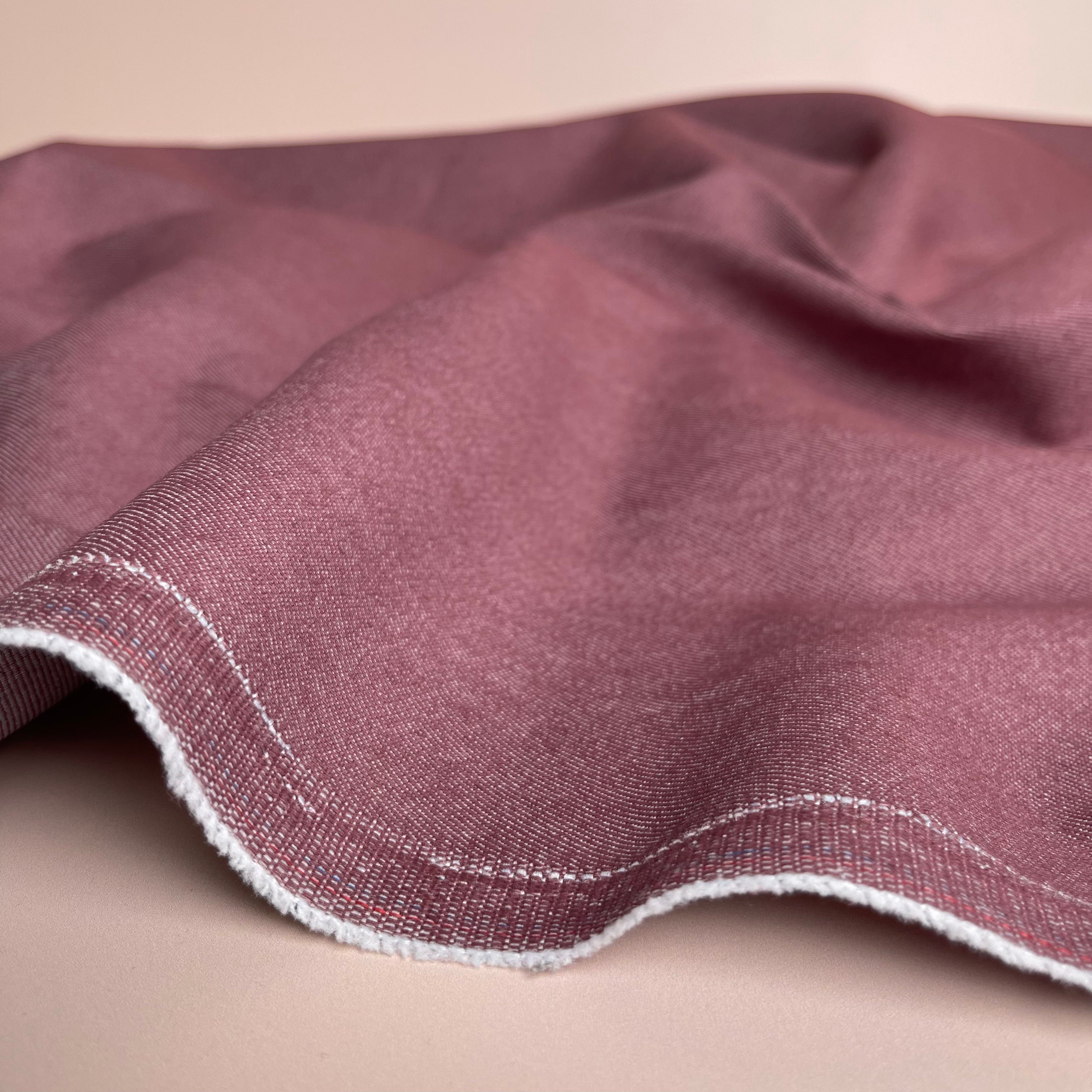 Vintage Stretch Denim in Mauve