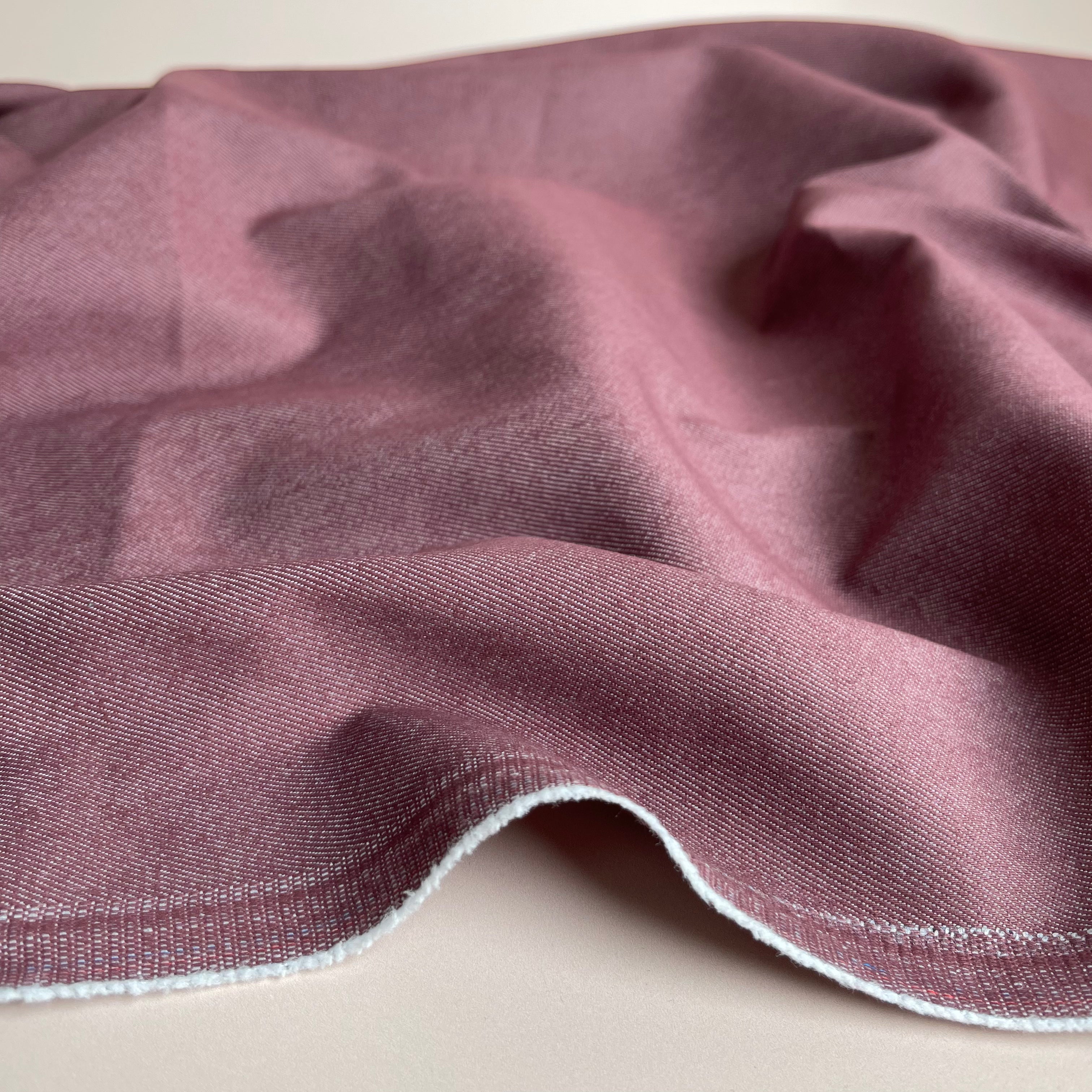 Vintage Stretch Denim in Mauve
