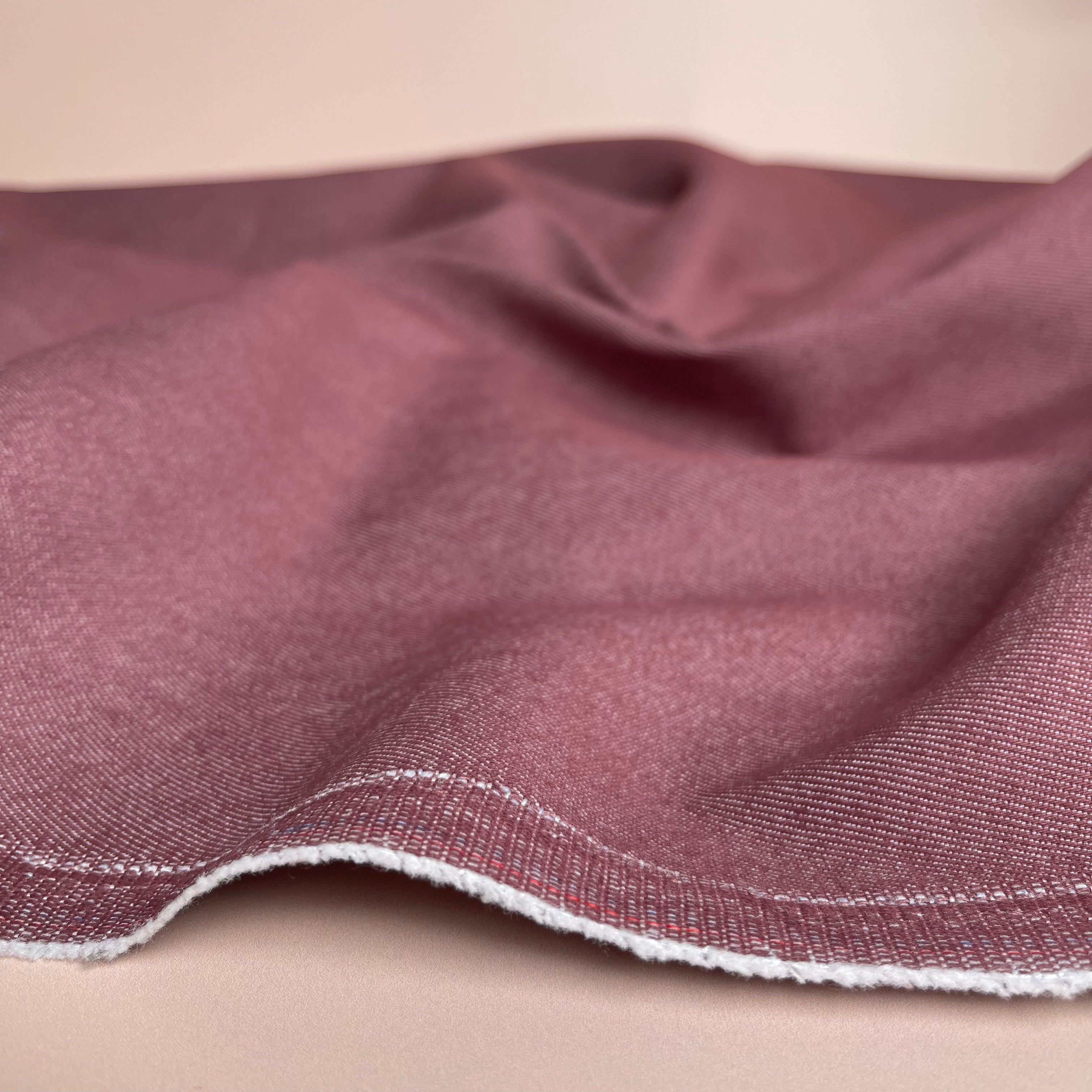 Vintage Stretch Denim in Mauve