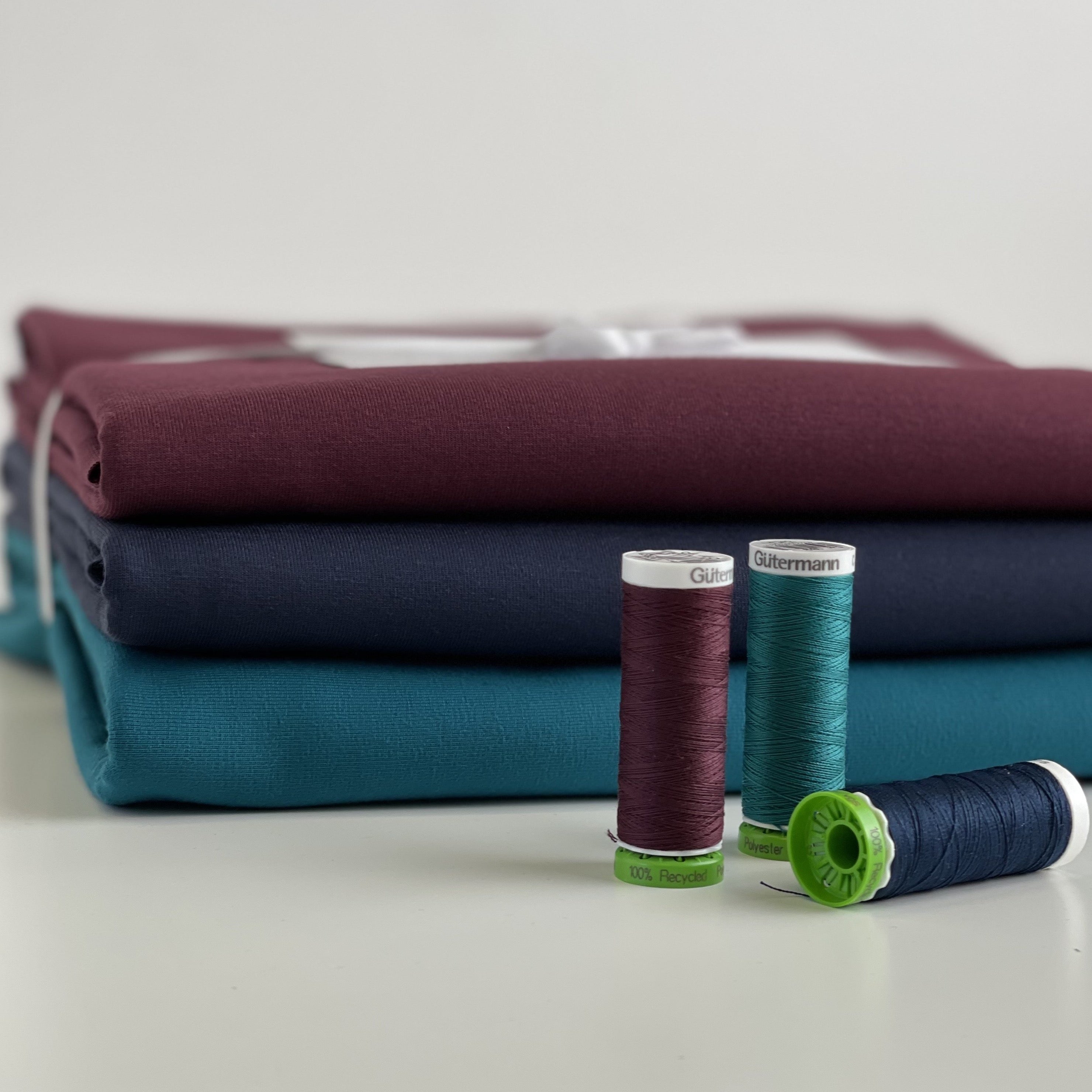 Colour Bundles - Midnight Essential Chic Cotton Jersey Fabrics