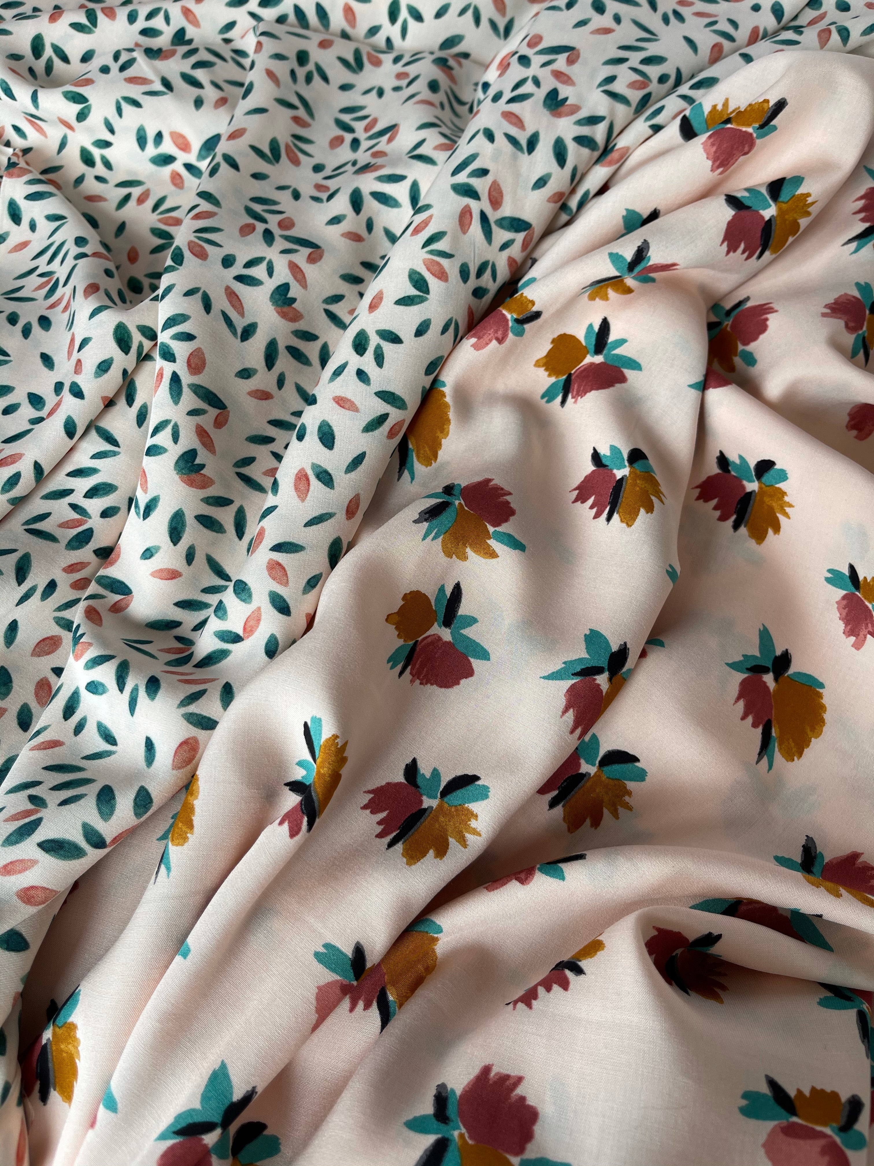Cousette - Petals Dew Viscose Fabric
