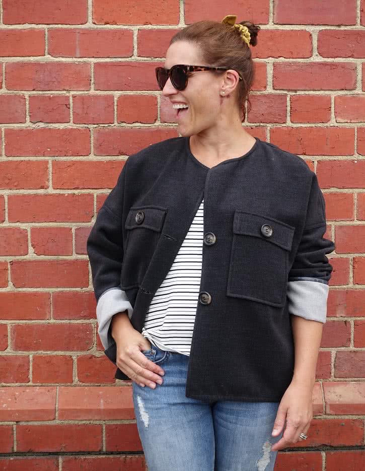 Style ARC - Adelaide Woven Jacket (Sizes 4-16)  Sewing Pattern
