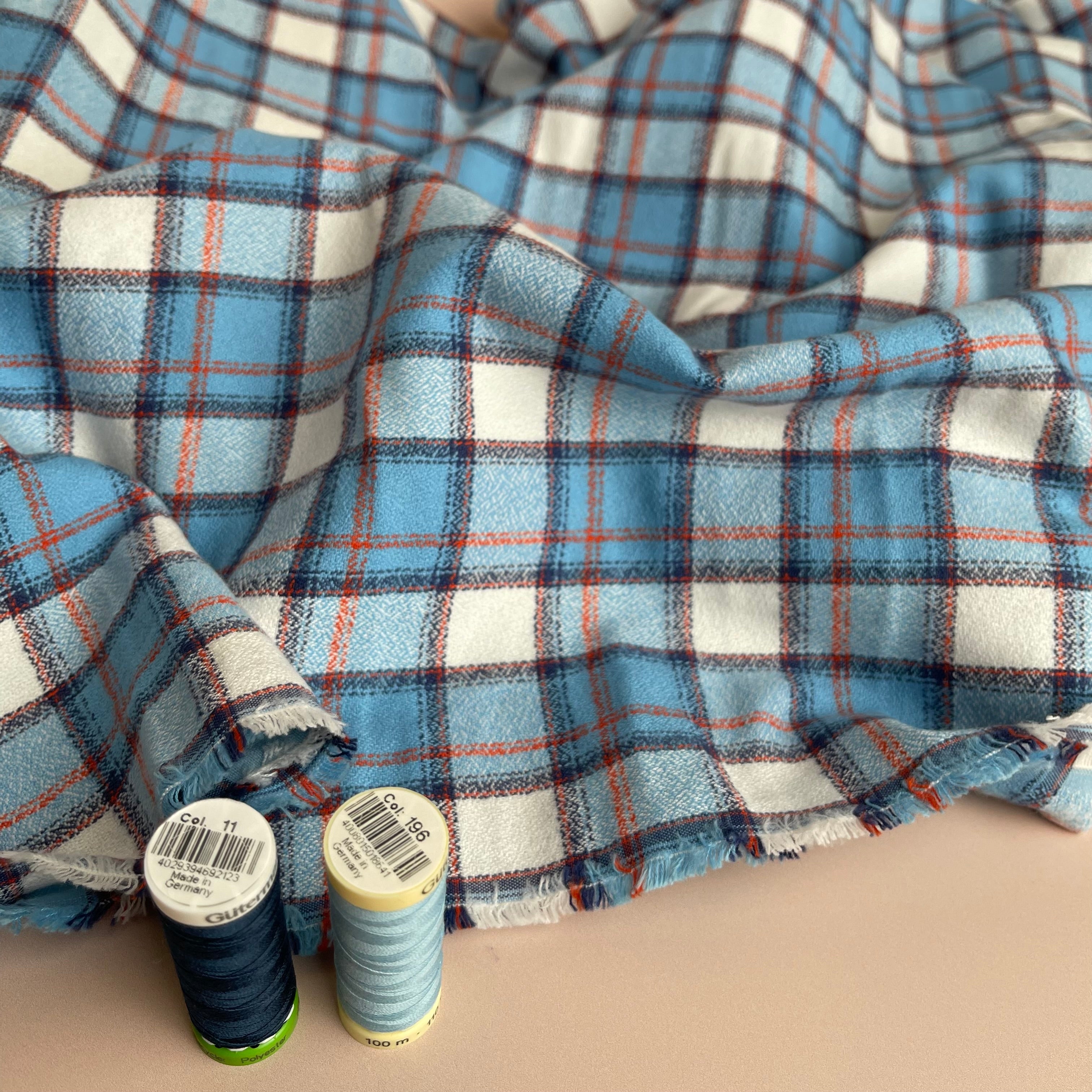 REMNANT 2.55 metres - Regatta Mammoth Junior Cotton Flannel