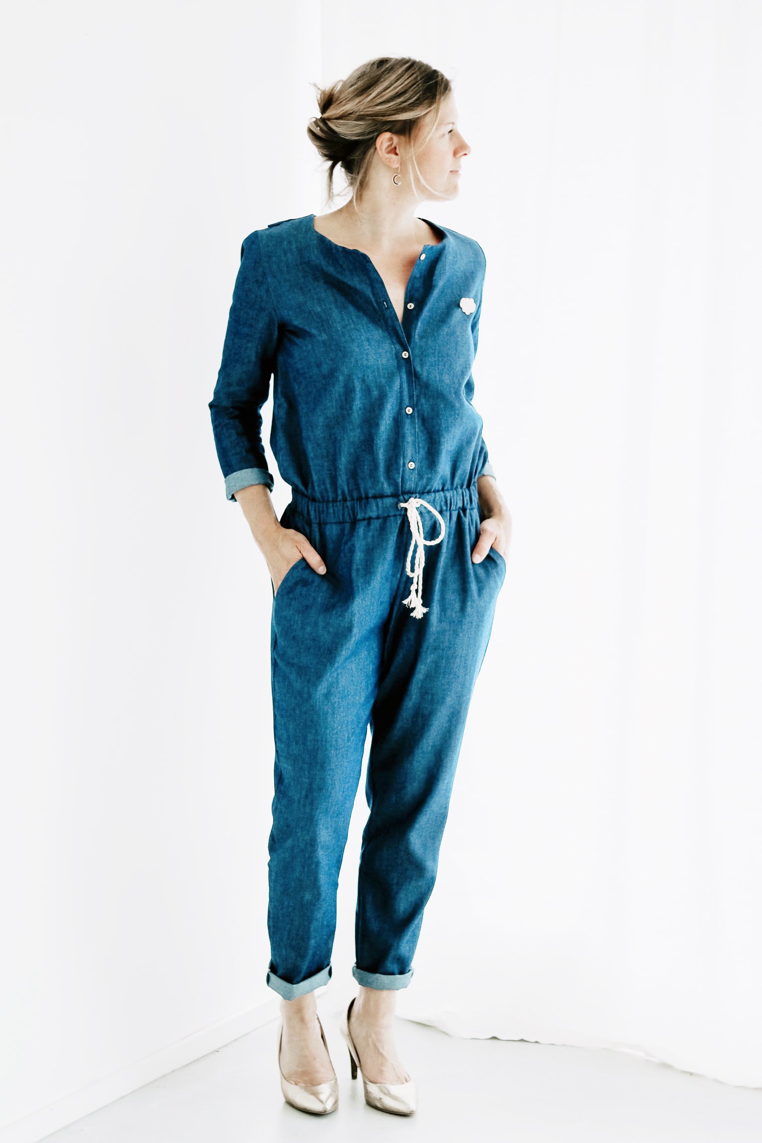 Ikatee - MARIEKE MUM Jumpsuit / Playsuit/ Dress Paper Sewing Pattern