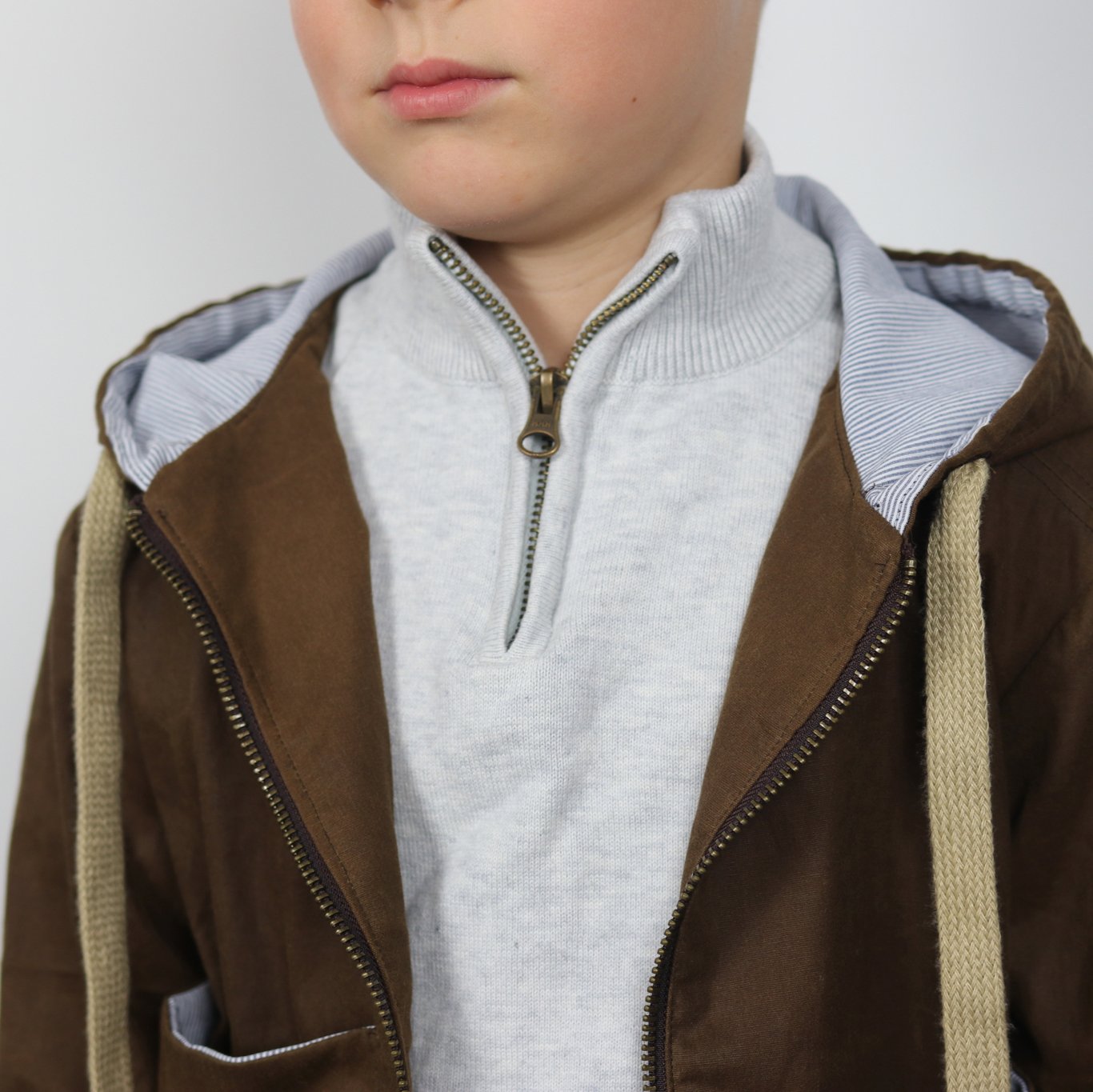 Ikatee - Sam Parka Jacket / Vest - Unisex 6m - 4y - Paper Sewing Pattern