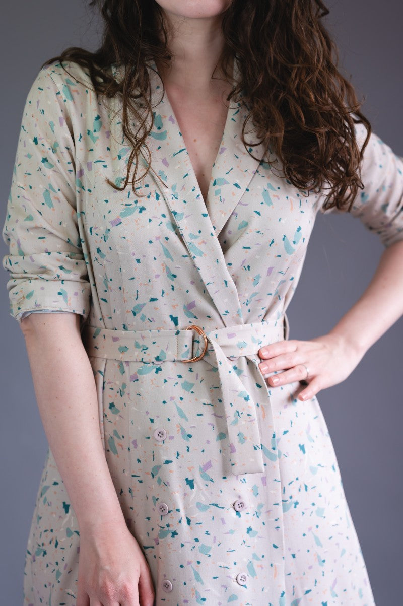 Deer & Doe - PASSIFLORE COAT DRESS Sewing Pattern