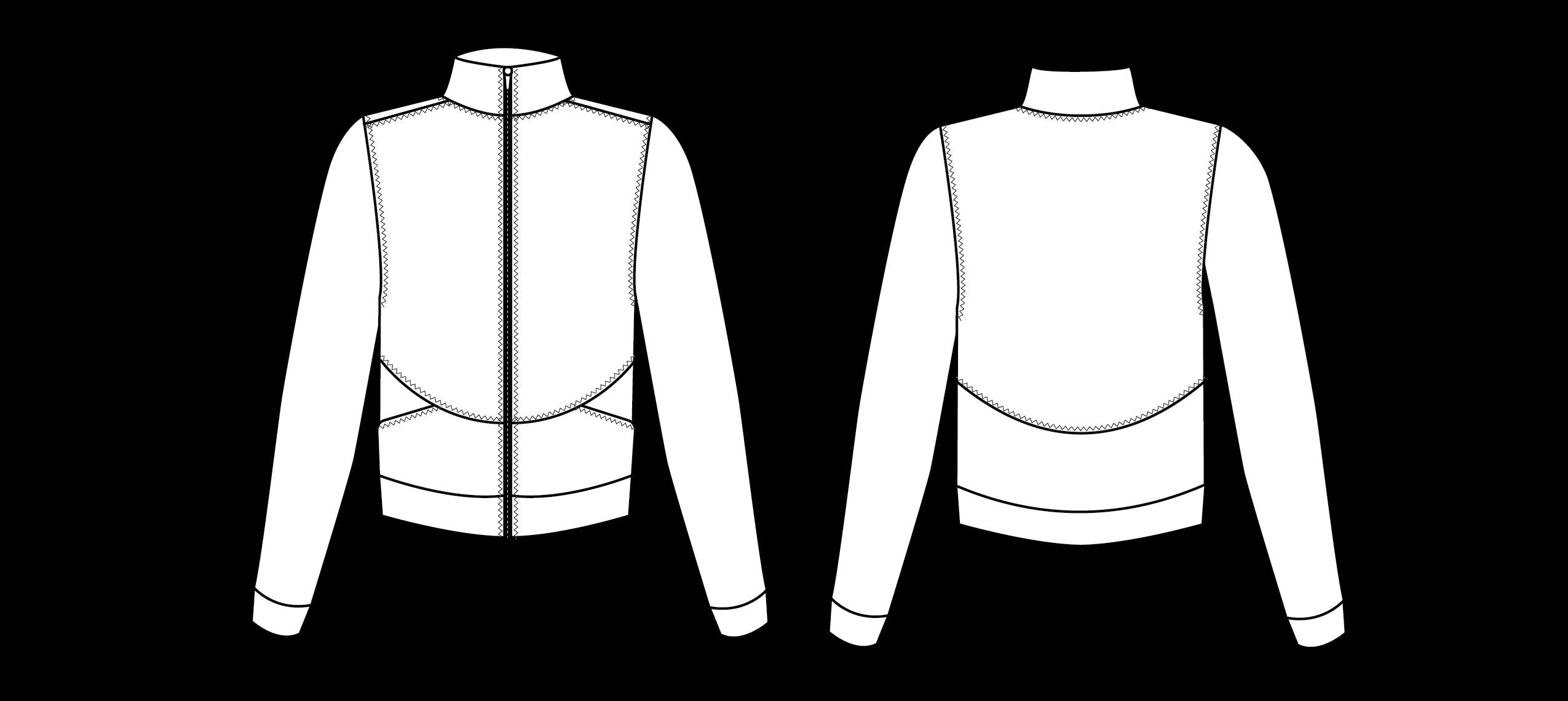 FRIDAY Pattern Co the Arlo Track Jacket Sewing Pattern