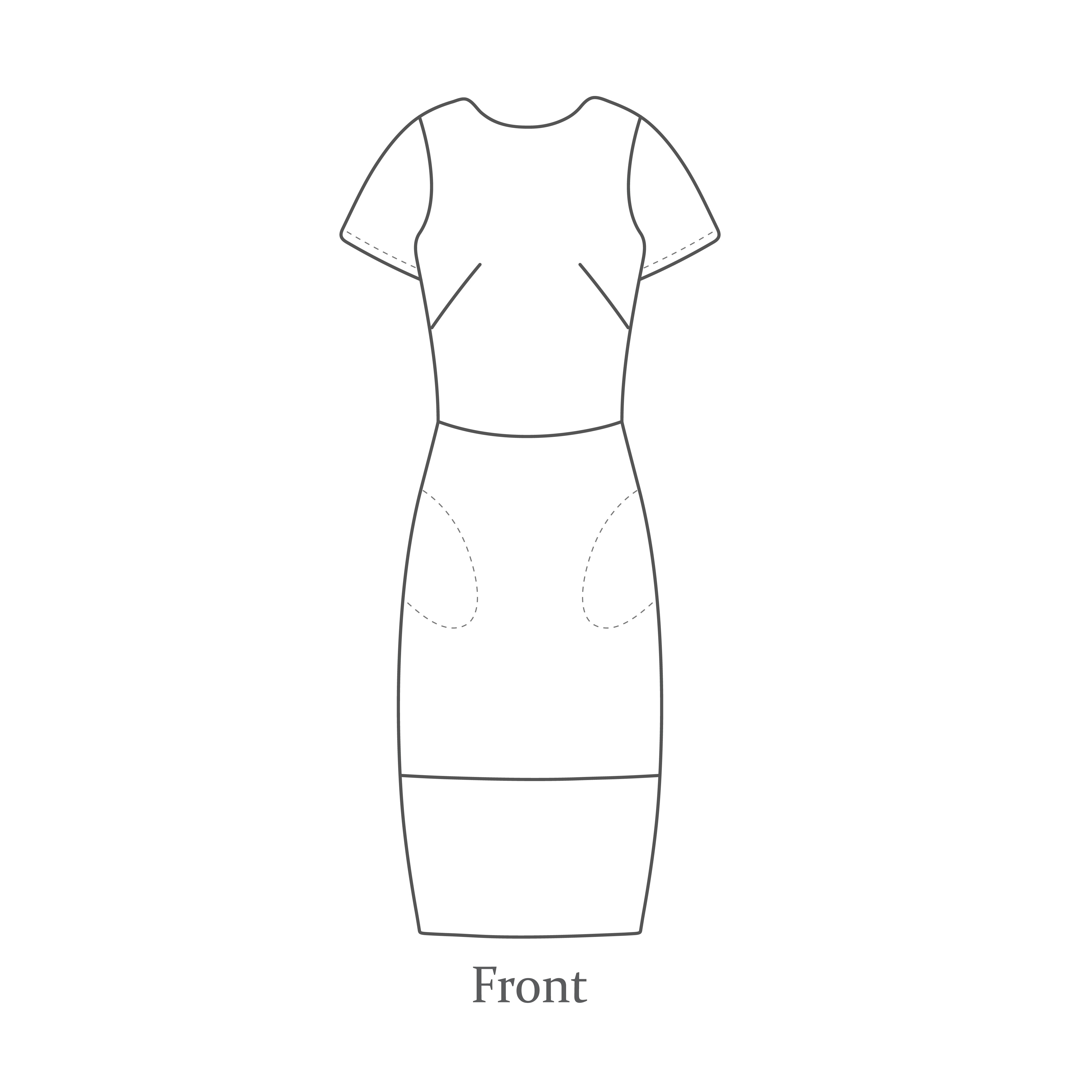 The Avid Seamstress THE SHIFT DRESS Sewing Pattern