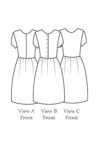 The Avid Seamstress THE DAY DRESS - Sewing Pattern