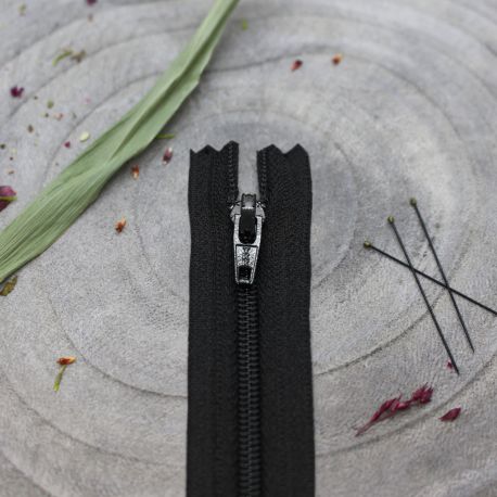 Atelier Brunette 20cm invisible zip - Black
