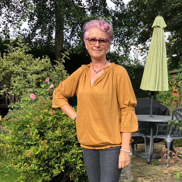 Sewing with Linen Jersey Fabric by Susan Young
