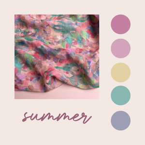 Sewing for a Summer Palette and Serene Personality