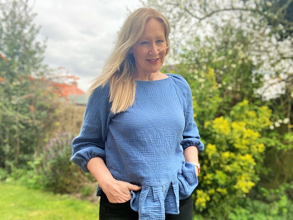 Beautiful Tessuti Patterns Hilary Top by Rachel