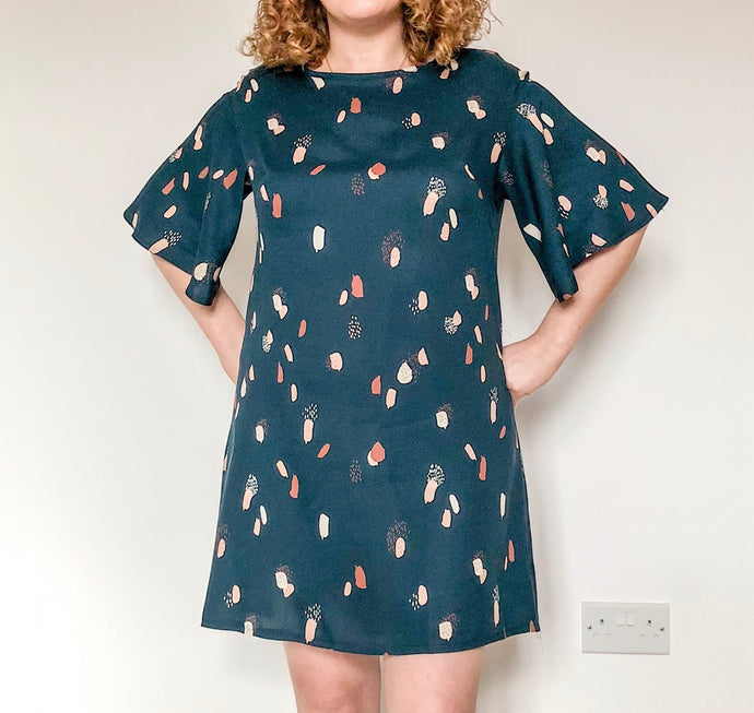 Papercut Patterns Flutter Tunic review
