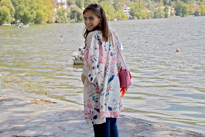 Athina Kakou's beautiful makes from Lamazi Fabrics