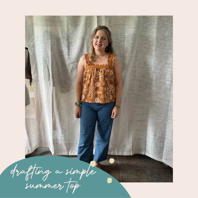 Draft Your Own Simple Summer Top