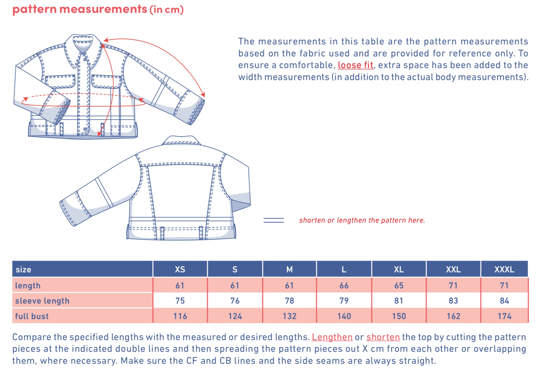 Fibre Mood - NORI Jacket Sewing Pattern