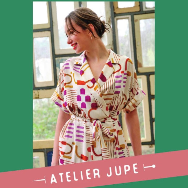 Atelier Jupe - Florence Wrap Dress Sewing Pattern