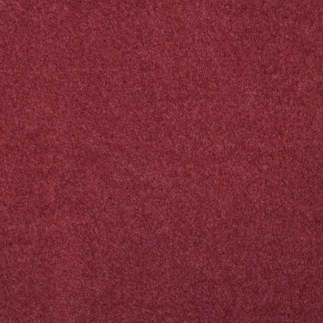 Pure Organic Cotton Fleece in Burgundy Melange
