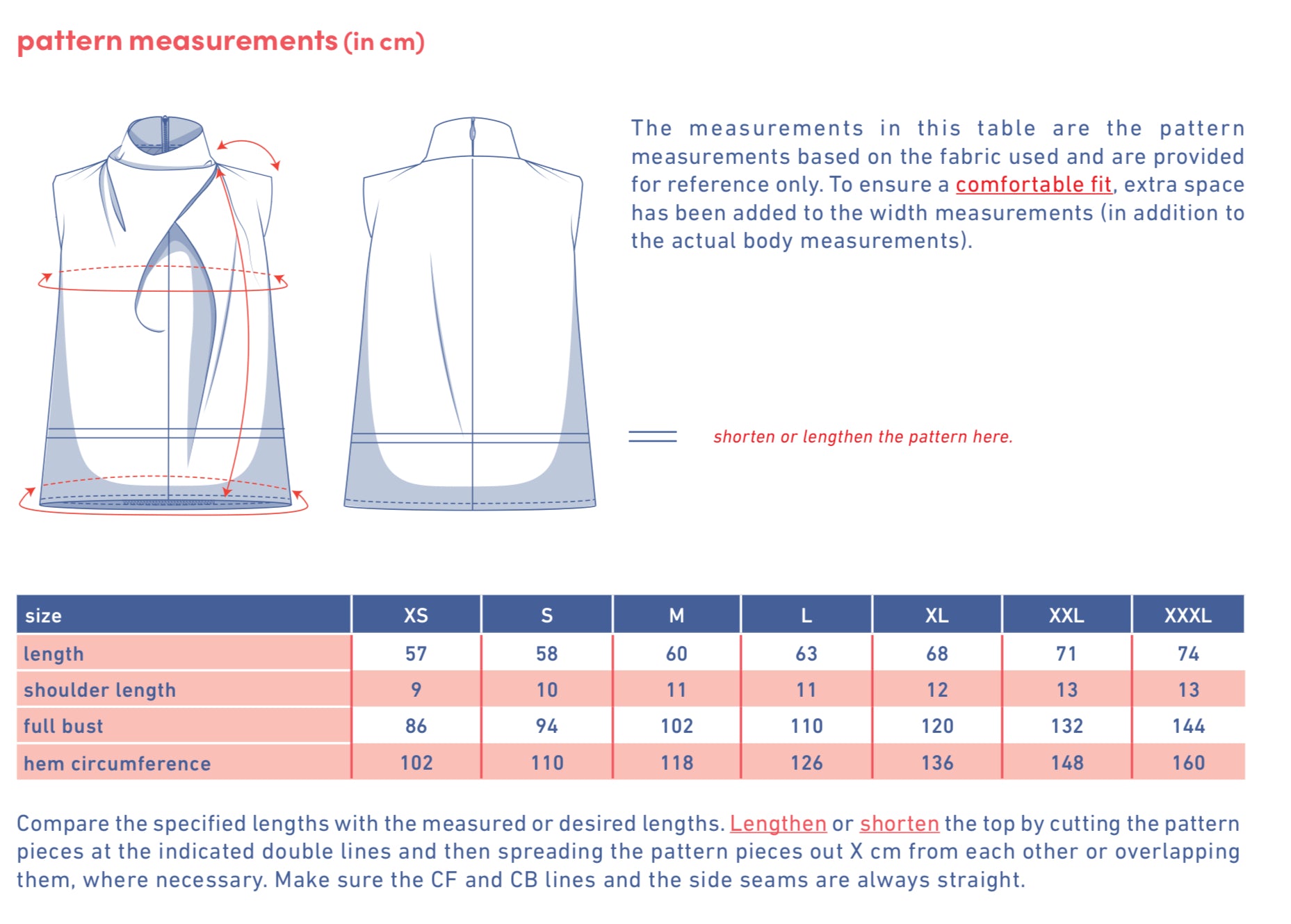 Fibre Mood - NIVA Top Sewing Pattern