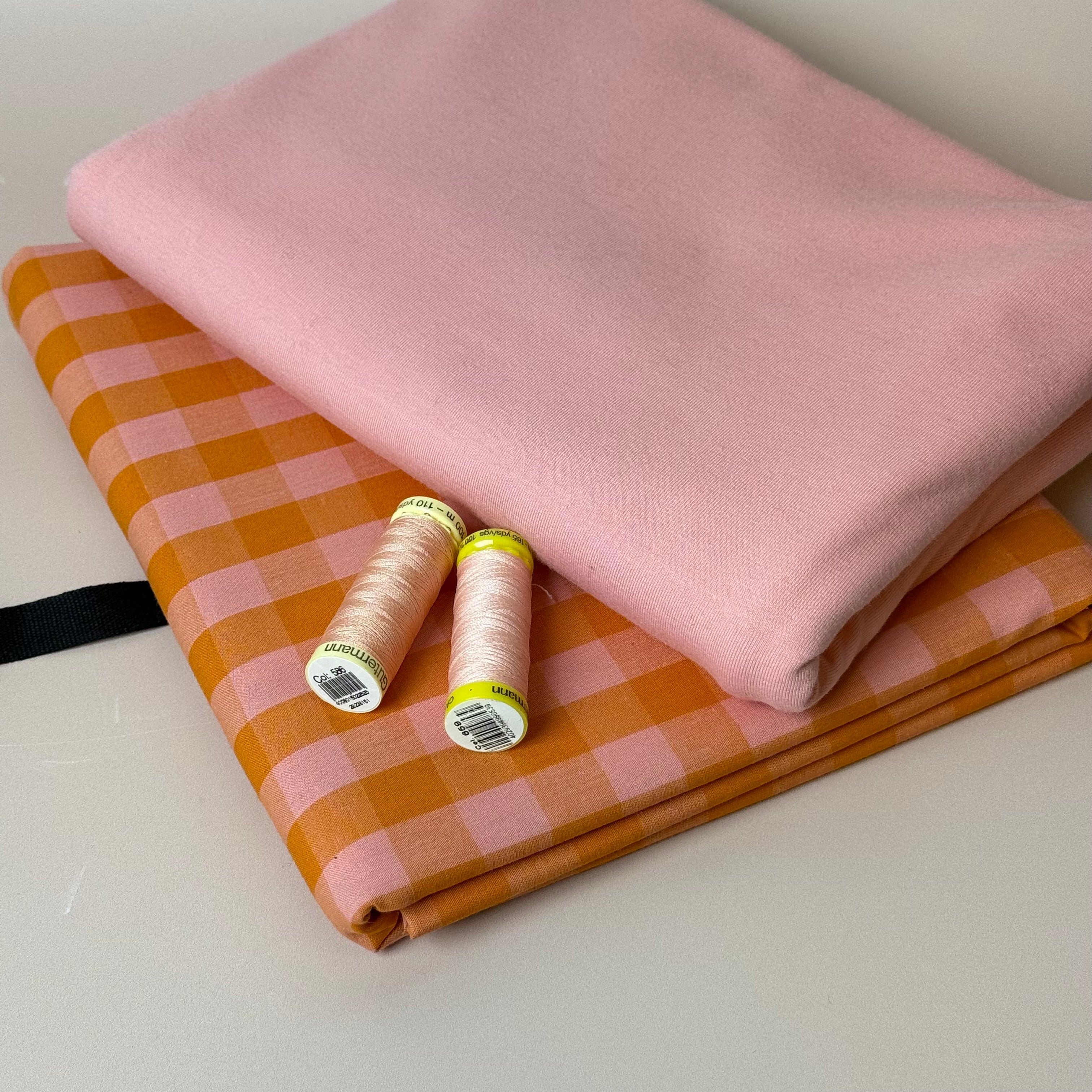 Limited Edition - Luxury Pyjama Kit with Fruit Salad check Cotton and Jersey