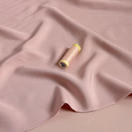 Elegance Blush Plain ECOVERO Viscose Fabric