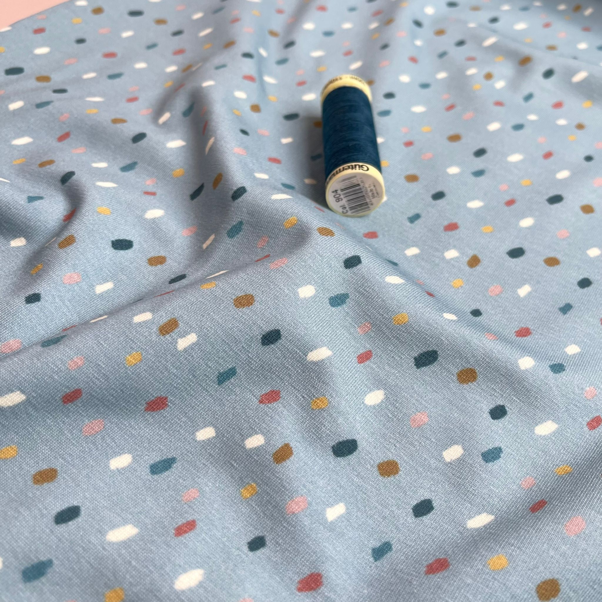 Danish Design - Raindrops Cotton Jersey Fabric