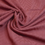 REMNANT 0.98 Metre - Meet MILK - ALTA Jacquard ECOVERO™ Viscose + Cotton in Sweet Blush