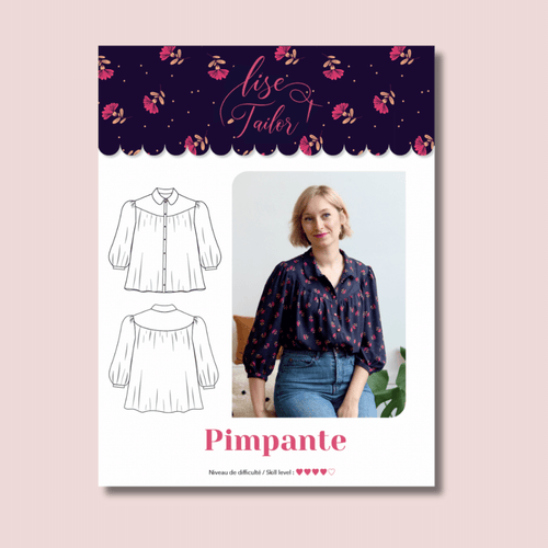 Lise Tailor - Pimpante Shirt Sewing Pattern
