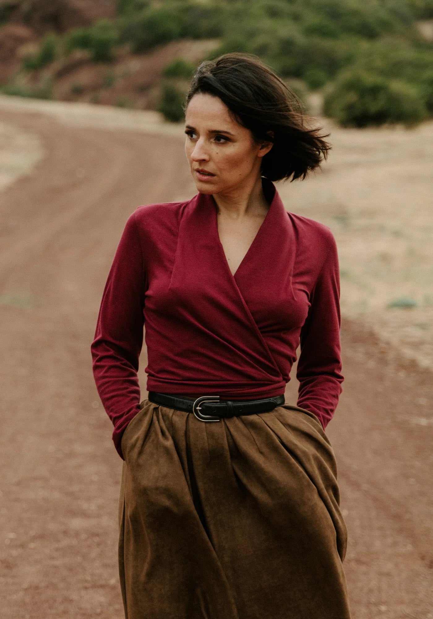 Maison Fauve - Cursive Wrap Top Sewing Pattern