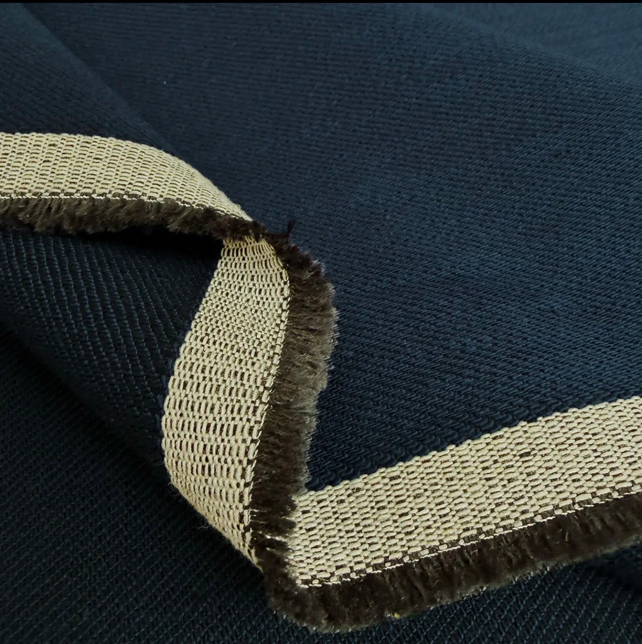 Cousette - Deep Navy Soft Cotton Denim