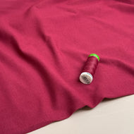 Essential Chic Berry Cotton Jersey Fabric